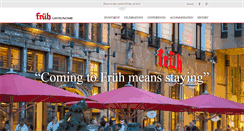Desktop Screenshot of frueh-gastronomie.com